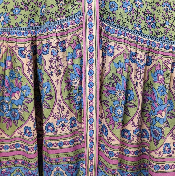 EUC Spell Jasmine Flutter Sleeve Maxi Dress - Picture 6 of 10